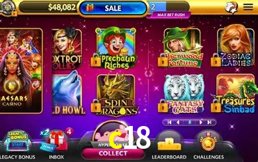 Descubra o Mundo do Cassino Online com c18